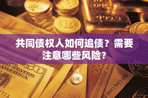 北京共同债权人如何追债？需要注意哪些风险？