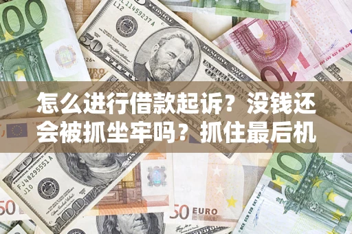 北京怎么进行借款起诉？没钱还会被抓坐牢吗？抓住最后机会！