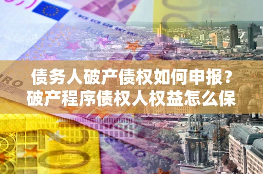 北京债务人破产债权如何申报？破产程序债权人权益怎么保障？