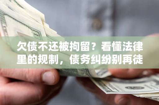 北京欠债不还被拘留？看懂法律里的规制，债务纠纷别再徒劳奔波