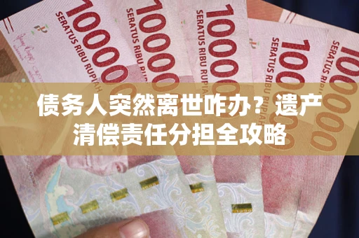 北京债务人突然离世咋办？遗产清偿责任分担全攻略